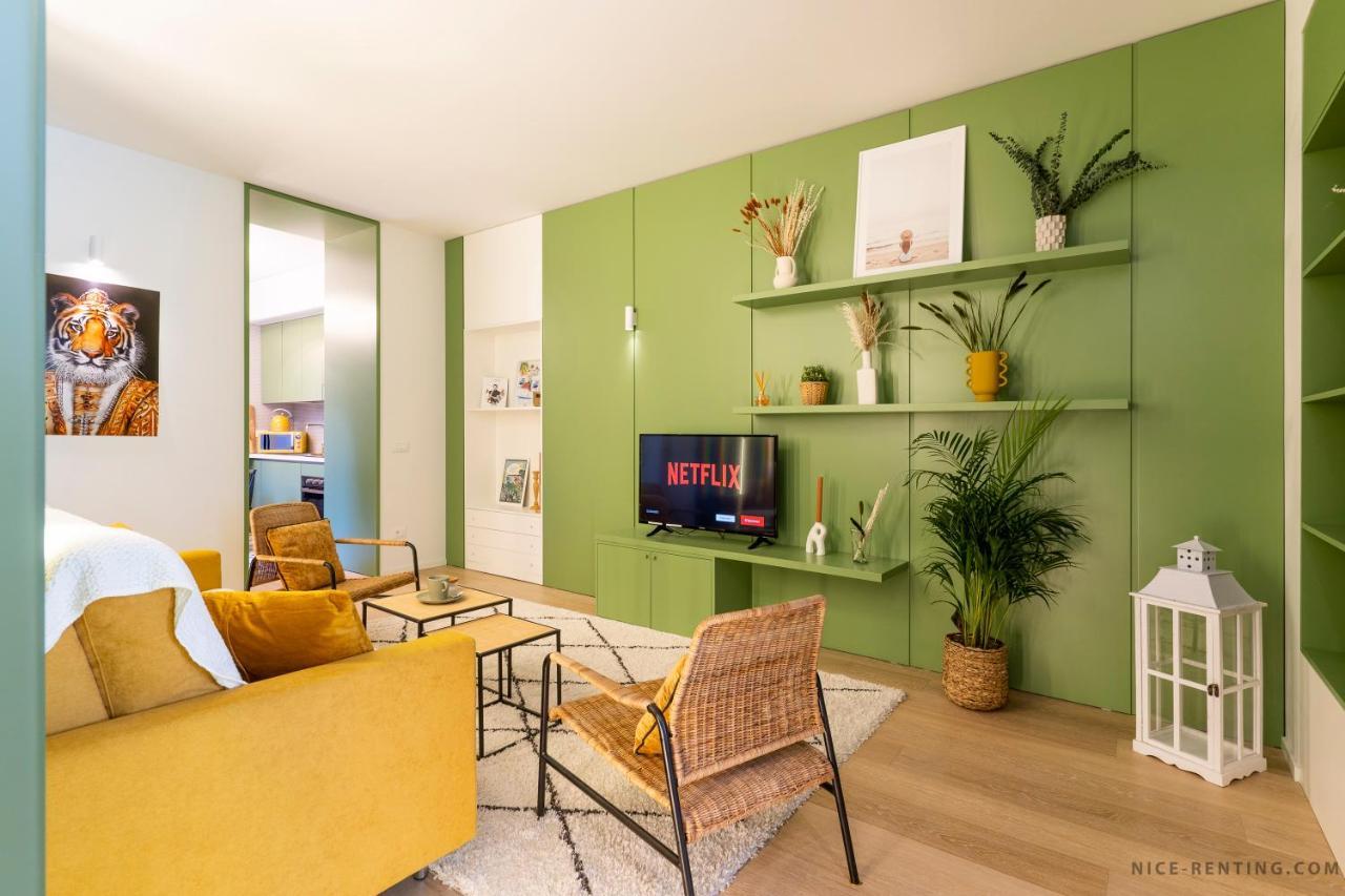 Nice Renting - Bavastro - Luxurious Loft - 2 Bedroom - Ac - Balcony - Trendy Neighborhood Экстерьер фото