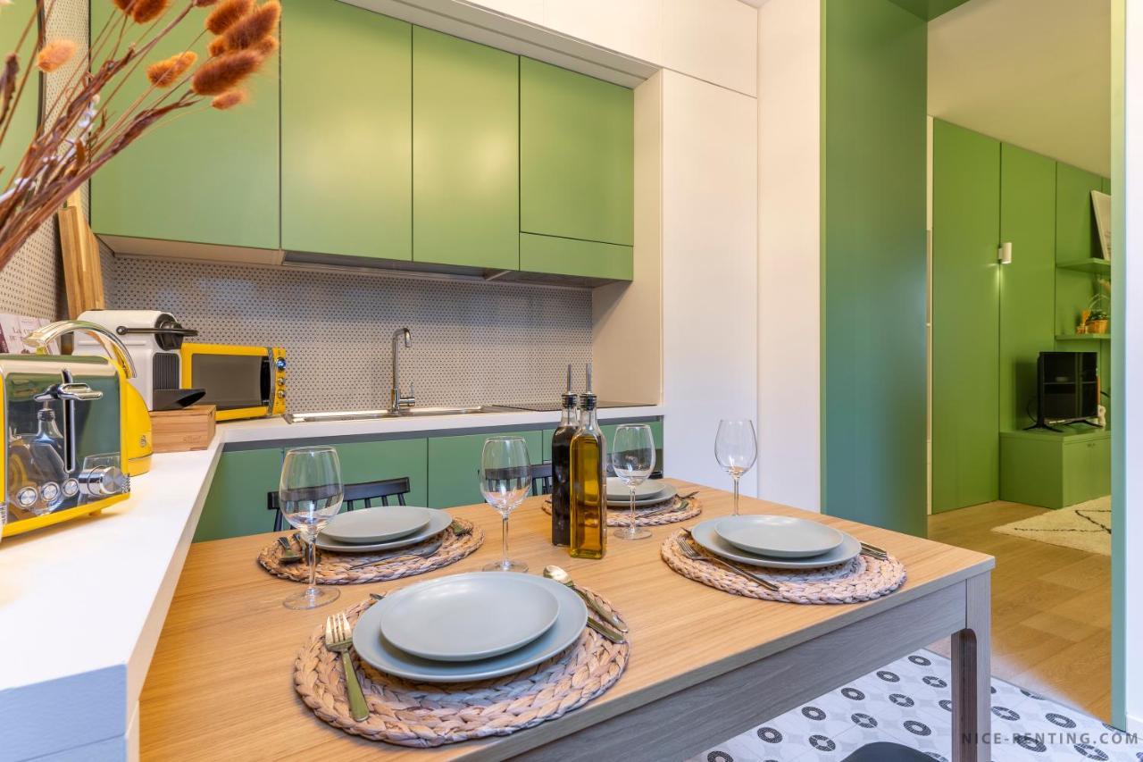 Nice Renting - Bavastro - Luxurious Loft - 2 Bedroom - Ac - Balcony - Trendy Neighborhood Экстерьер фото